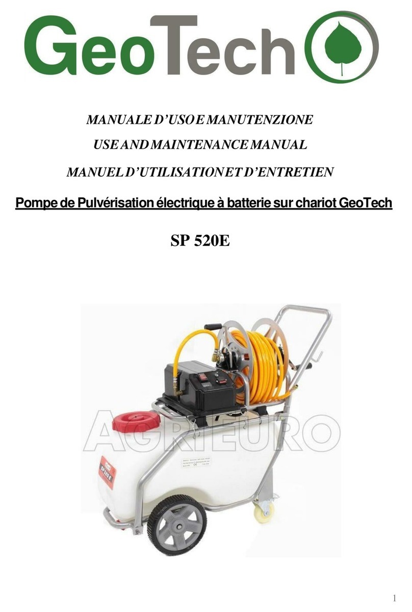 Geotech SP 520E User manual