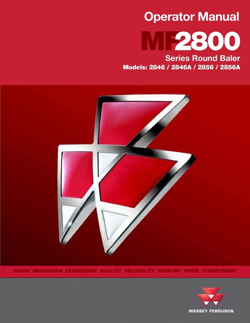 MASSEY FERGUSON MF2800 Series Operator's manual