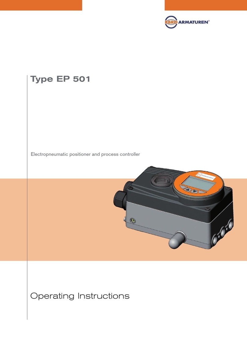 EBRO ARMATUREN EP 501 C operating instructions