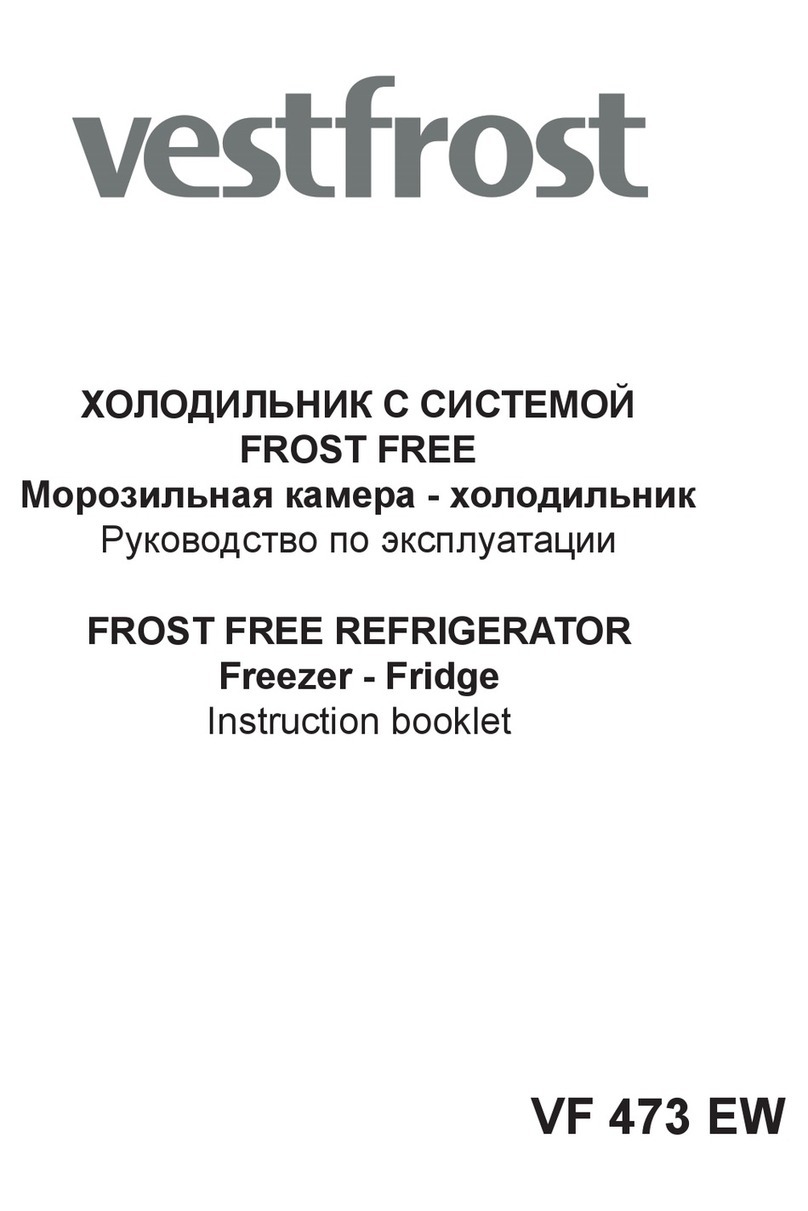 Vestfrost VF 473 EW User manual