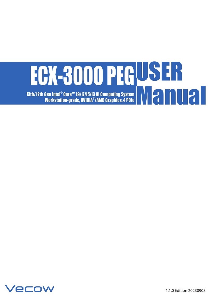 Vecow ECX-3000 PEG user manual