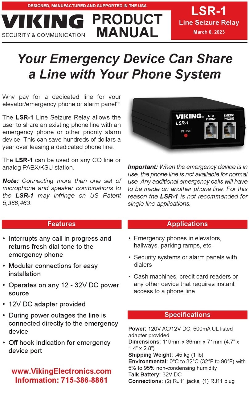 Viking LSR-1 product manual