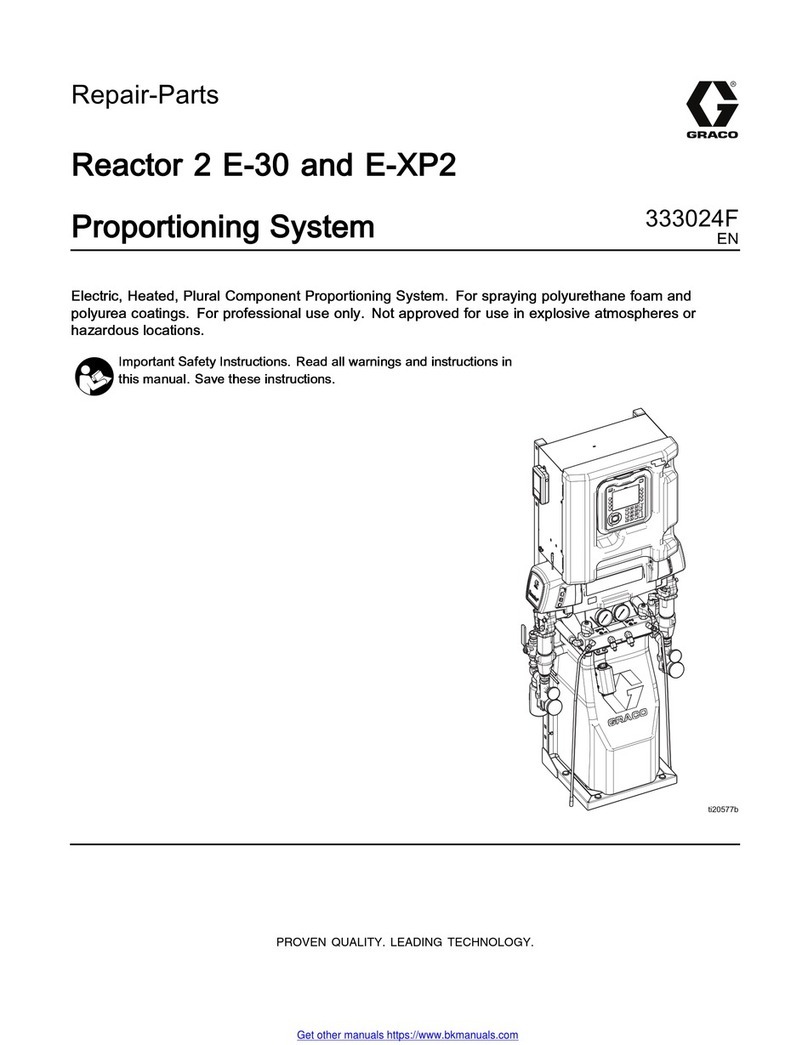 Graco Reactor 2 E-30 Use and care manual