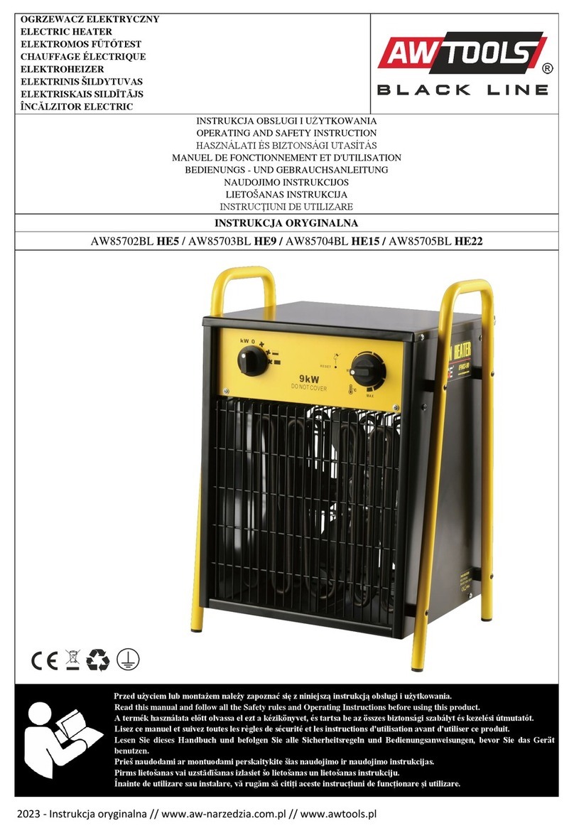 AW Tools AW85702BL HE5 Operating and safety instructions AW Tools AW85702BL HE5 Operating and safety instructions