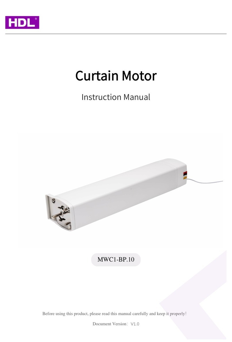HDL MWC1-BP.10 instruction manual
