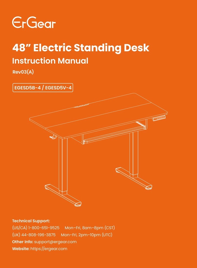 ErGear EGESD5B-4 instruction manual