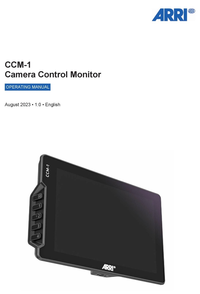 ARRI CCM-1 operating manual