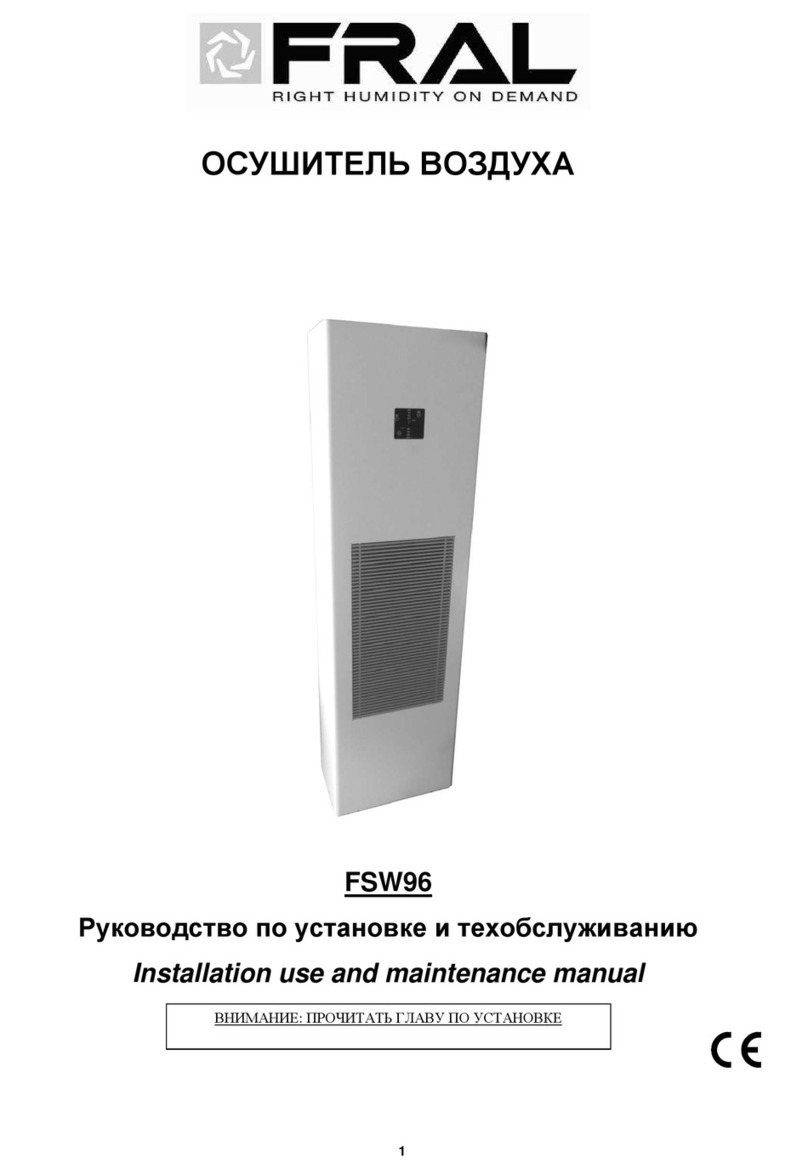 Fral FSW96 User manual