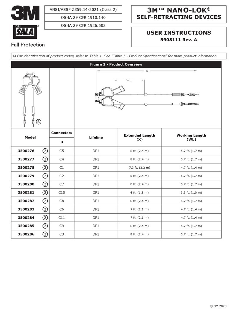 3M NANO-LOK 3500276 User manual