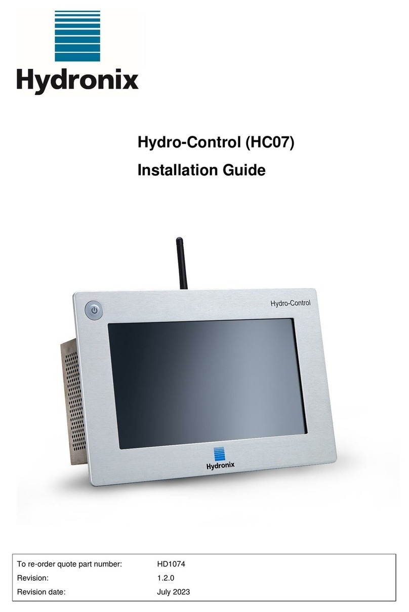 Hydronix Hydro-Control HC07 installation guide