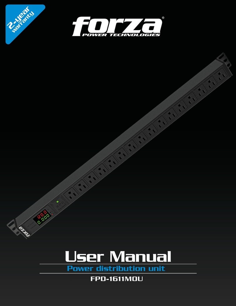 Forza FPD-1611M0U user manual