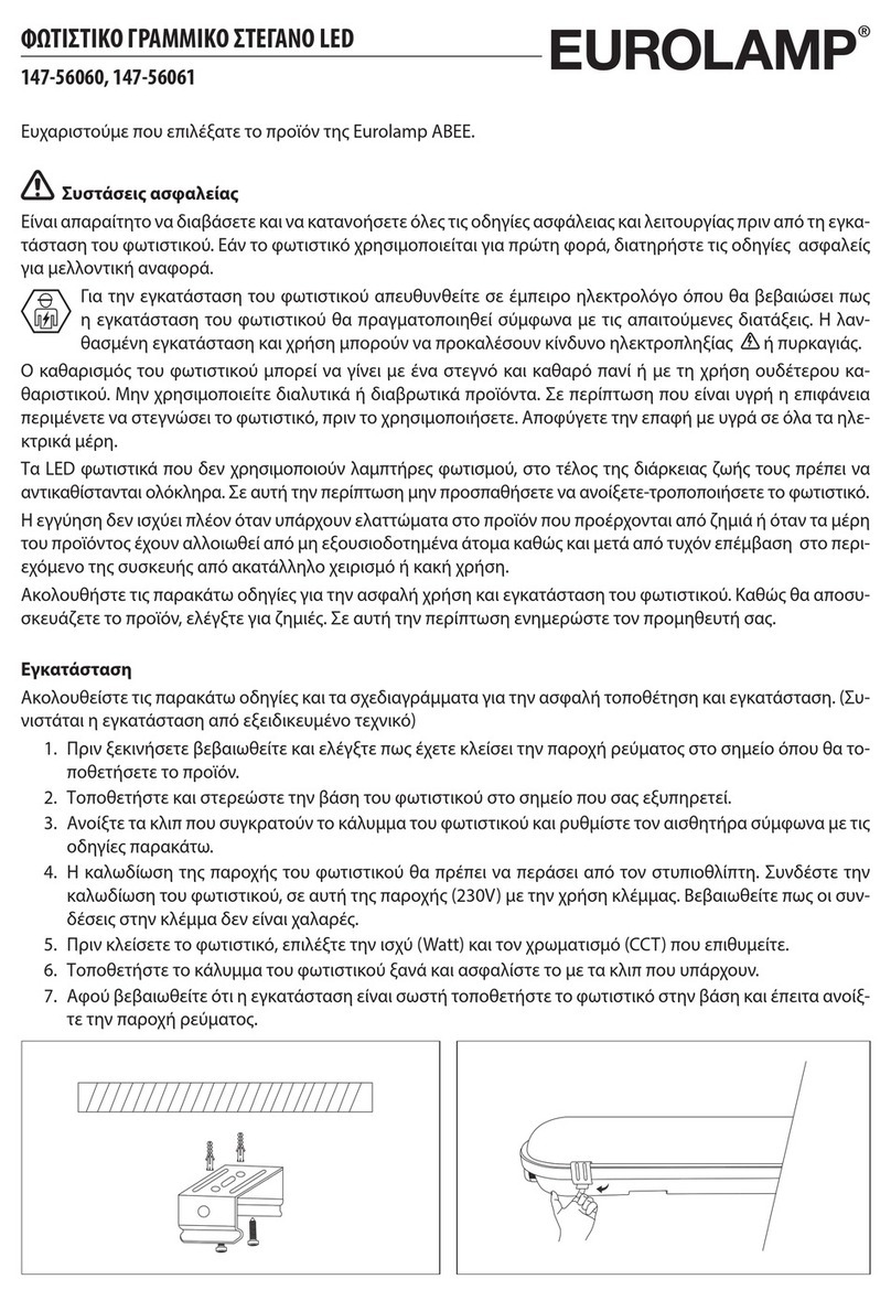 EUROLAMP 147-56060 quick start guide