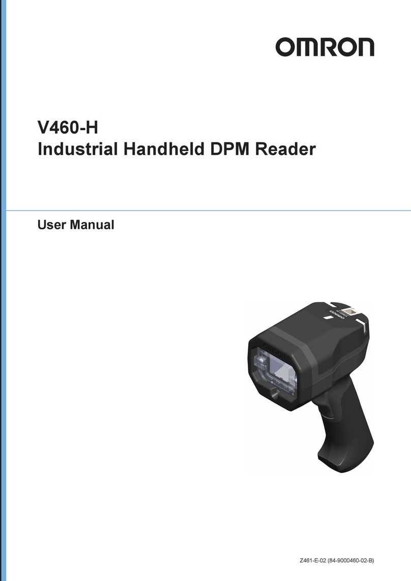 Omron V460-H User manual