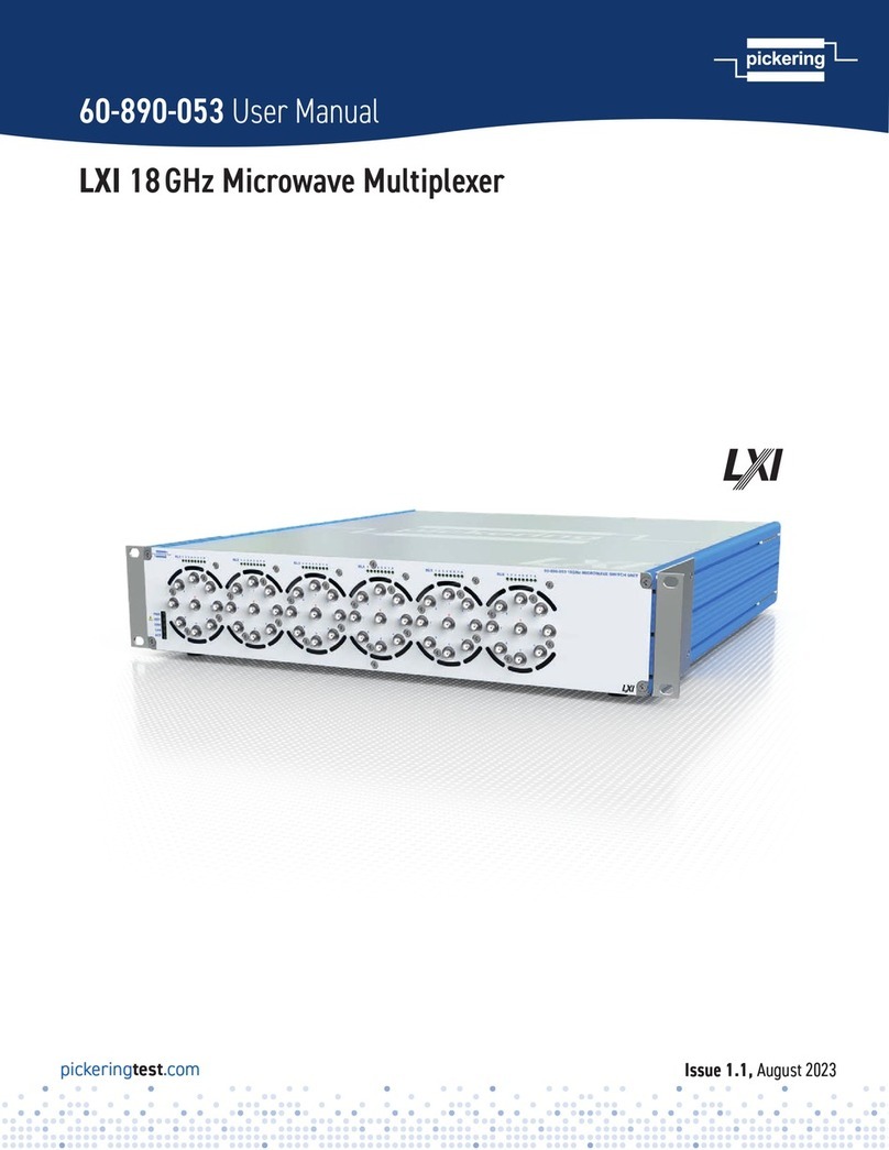 Pickering LXI 60-890-053 user manual