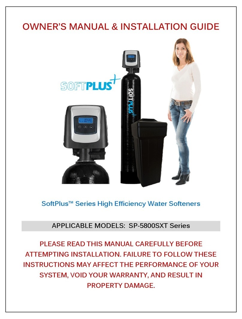 HomePlus SoftPlus SP-5800SXT Series Troubleshooting guide