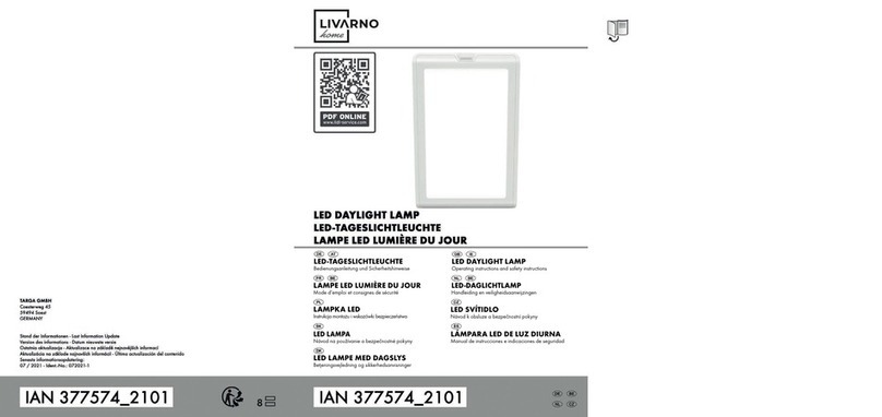LIVARNO home 377574 2101 Operating instructions and safety instructions