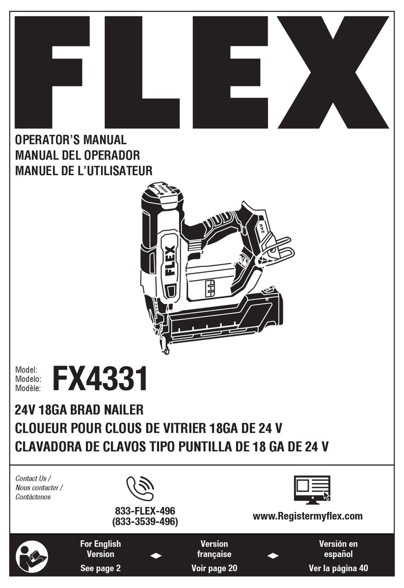 Flex FX4331 Operator's manual