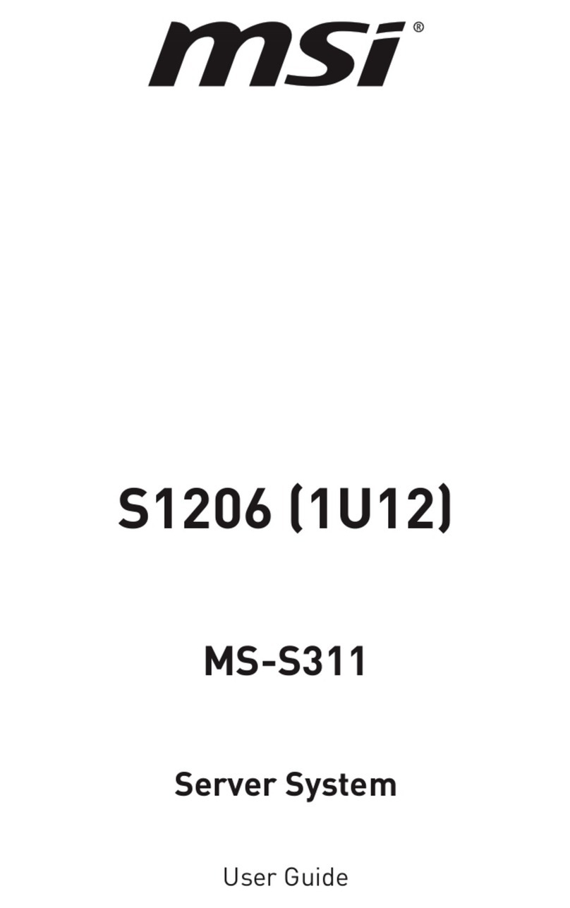MSI S1206 User manual
