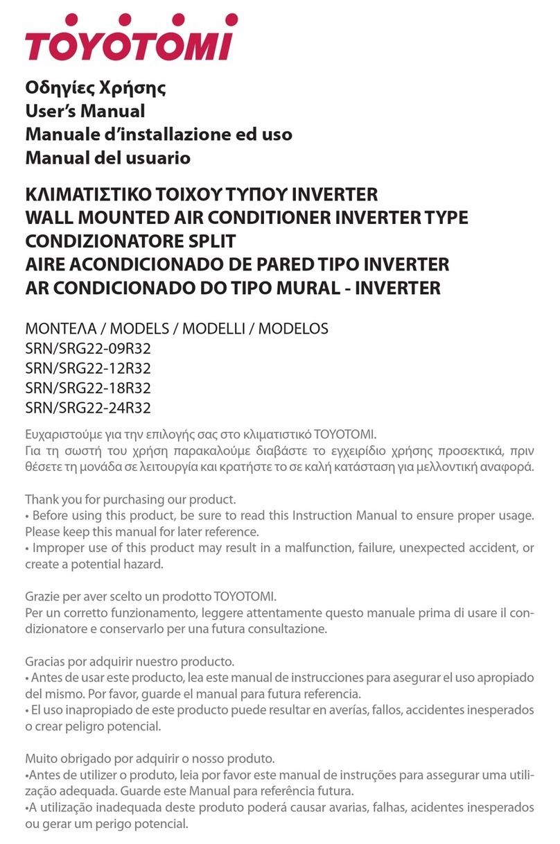 Toyotomi SATORI ECO II Series User manual