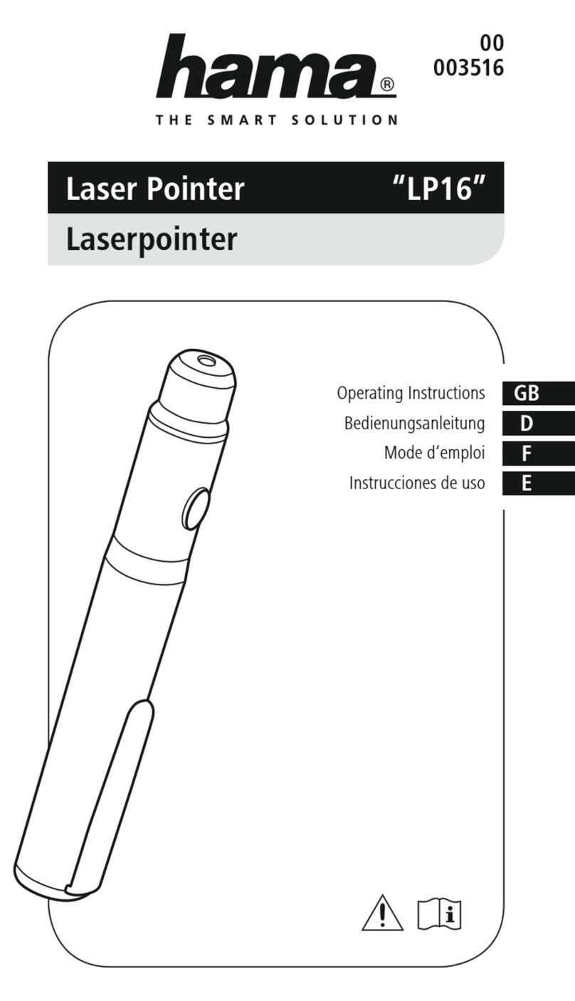 Hama LP16 User manual