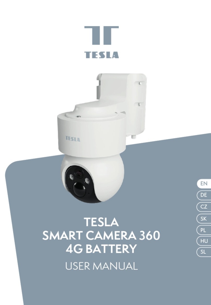 Tesla Smart Camera 360 4G Battery User manual