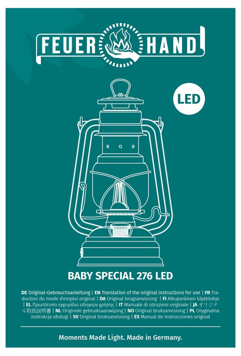 FEUERHAND Baby Special 276 LED Instructions for use