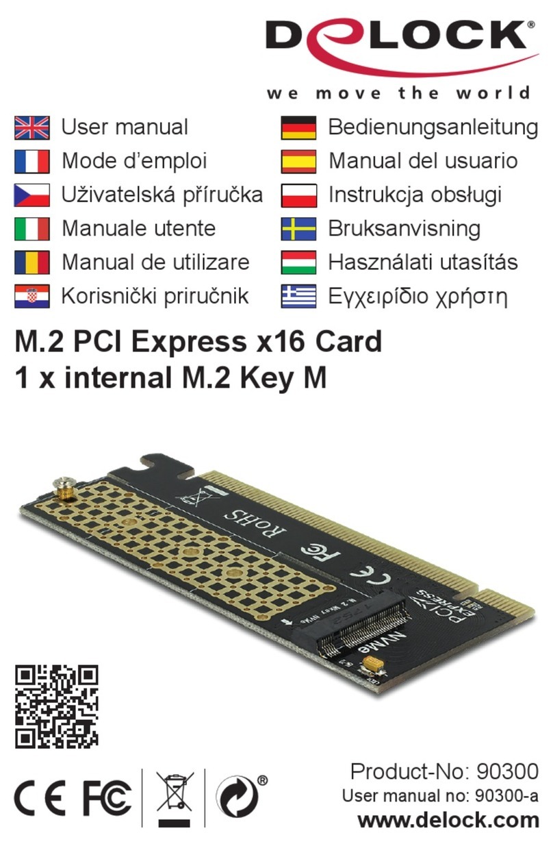 DeLOCK 90300 user manual