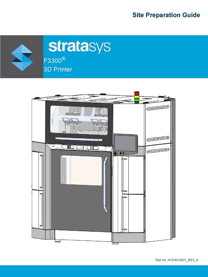 Stratasys F3300 Operating instructions