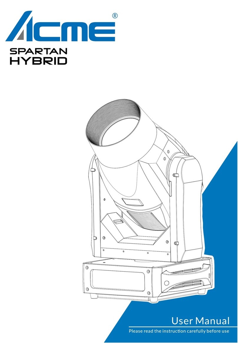ACME Spartan Hybrid User manual ACME Spartan Hybrid User manual