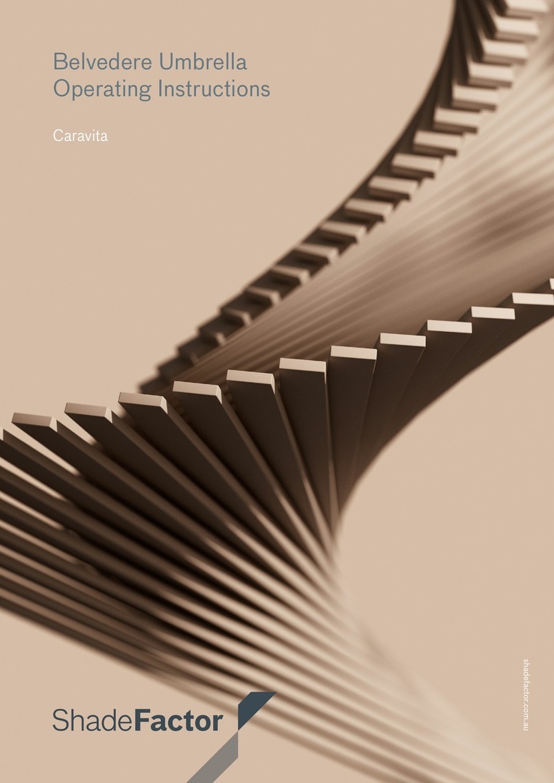 CARAVITA BELVEDERE User manual