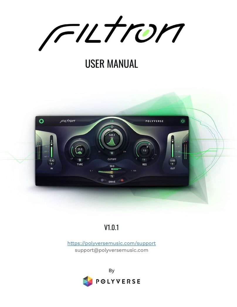 Polyverse Filtron user manual