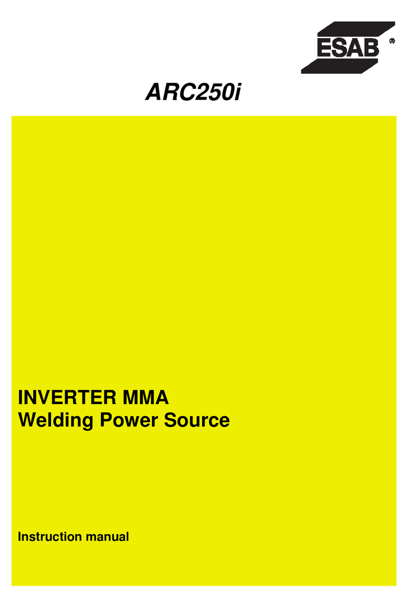 ESAB ARC250i User manual