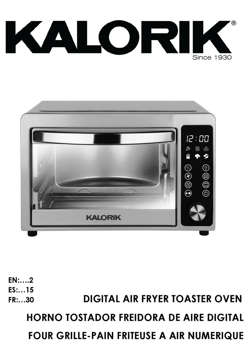 Kalorik AFO 52352 SS manual