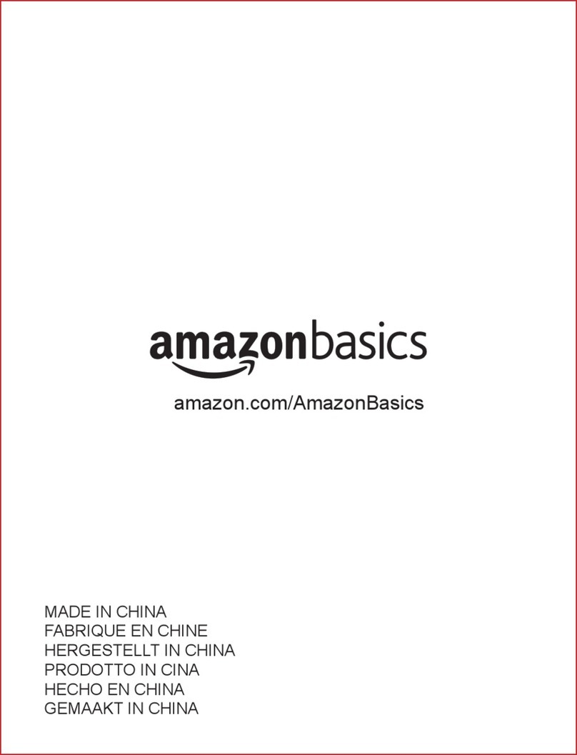 AmazonBasics HM8190US/CA User manual