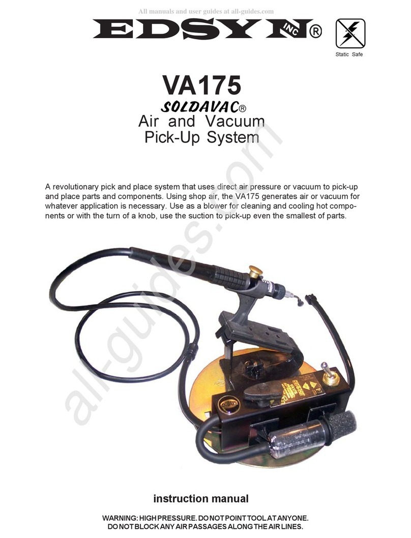 Edsyn SOLDAVAC VA175 manual