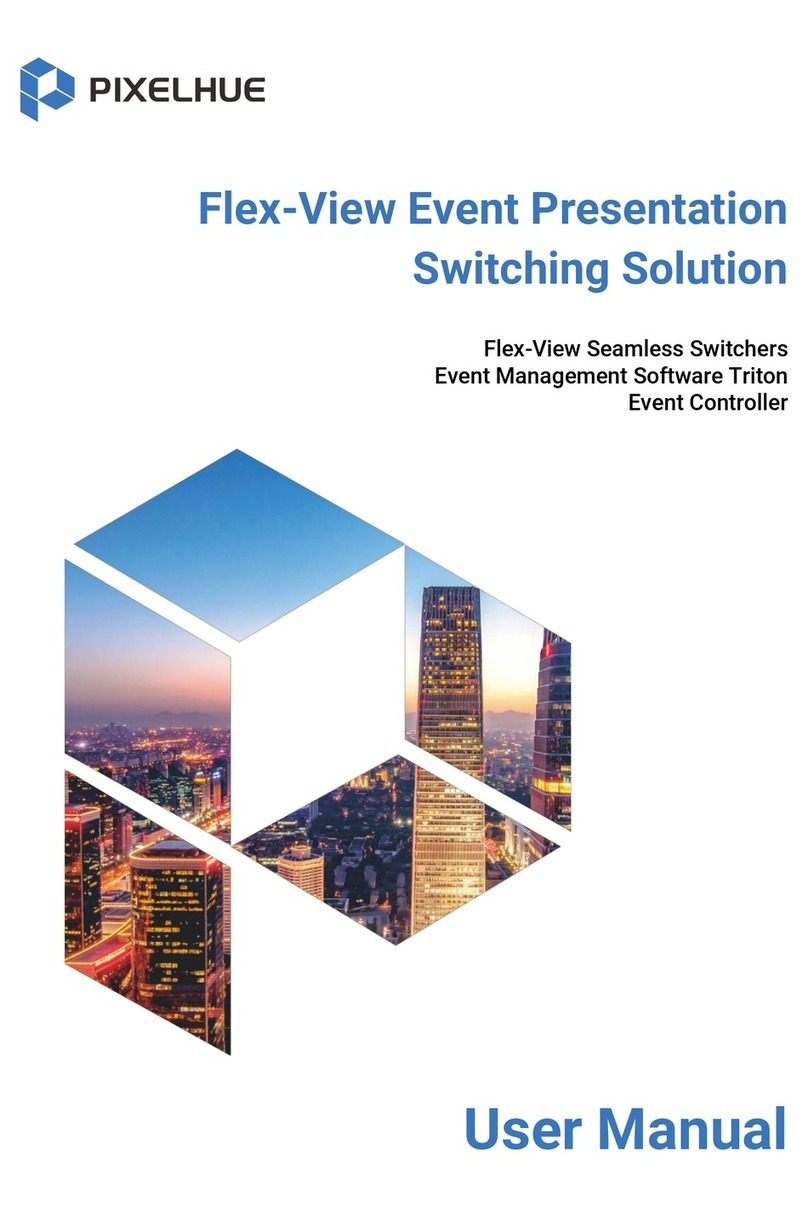 PIXELHUE Flex-View F Series user manual