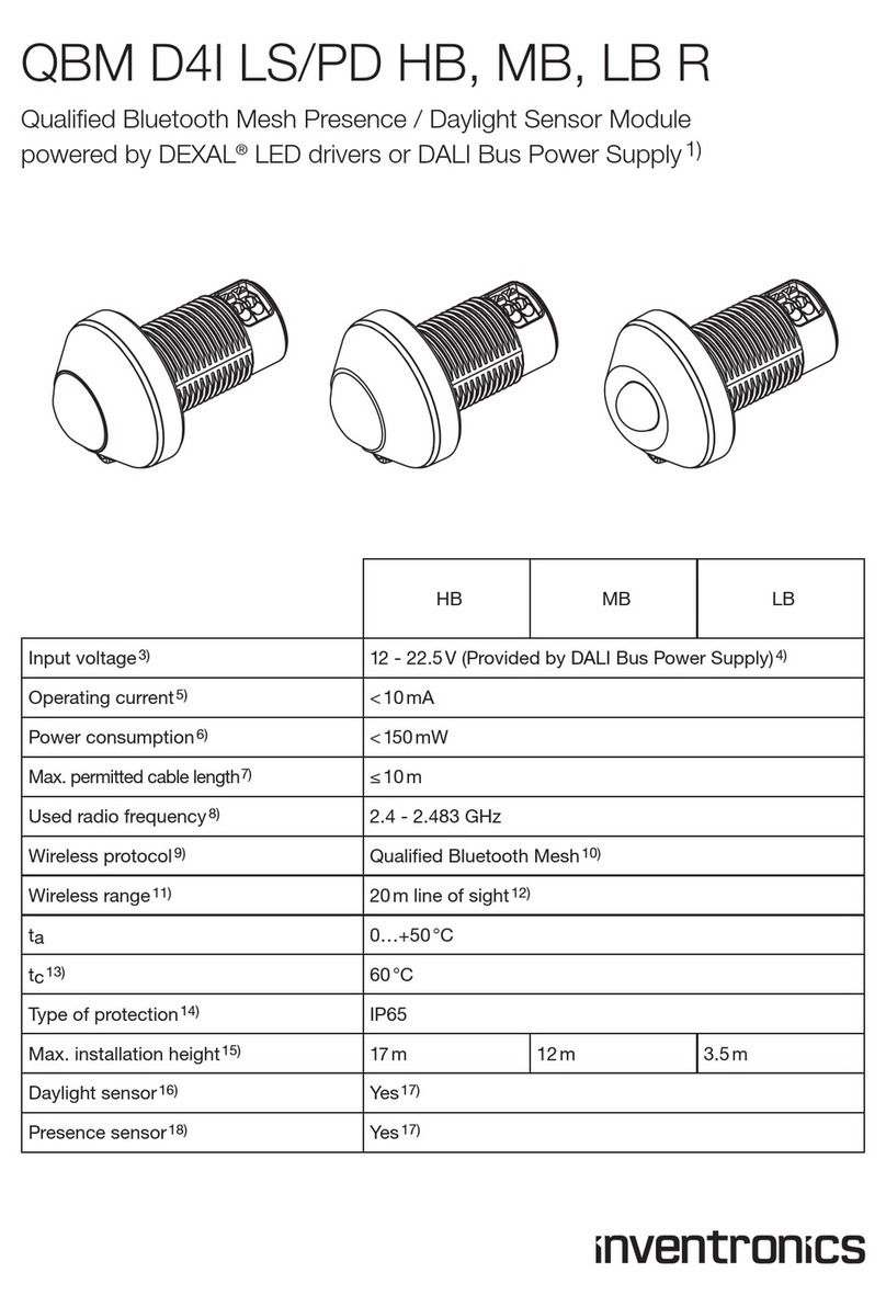 Inventronics QBM D4I LS HB User manual