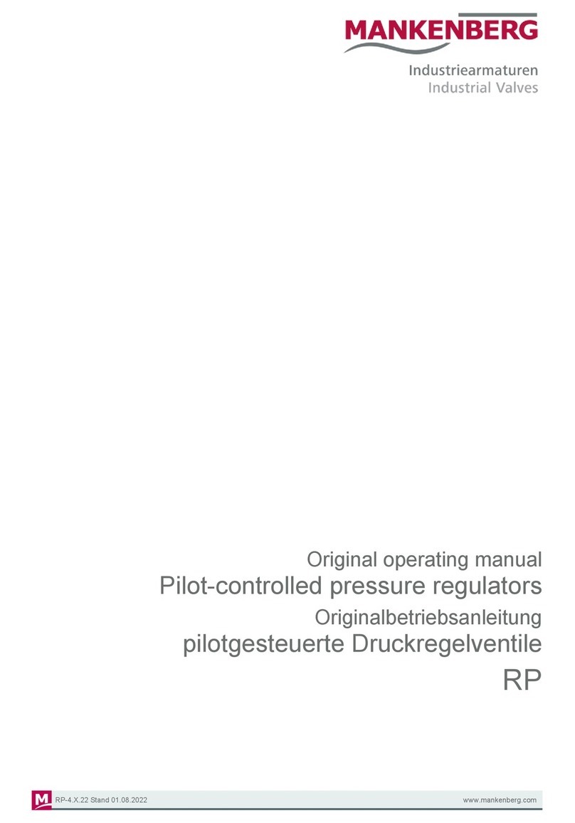 Mankenberg RP Series operating instructions