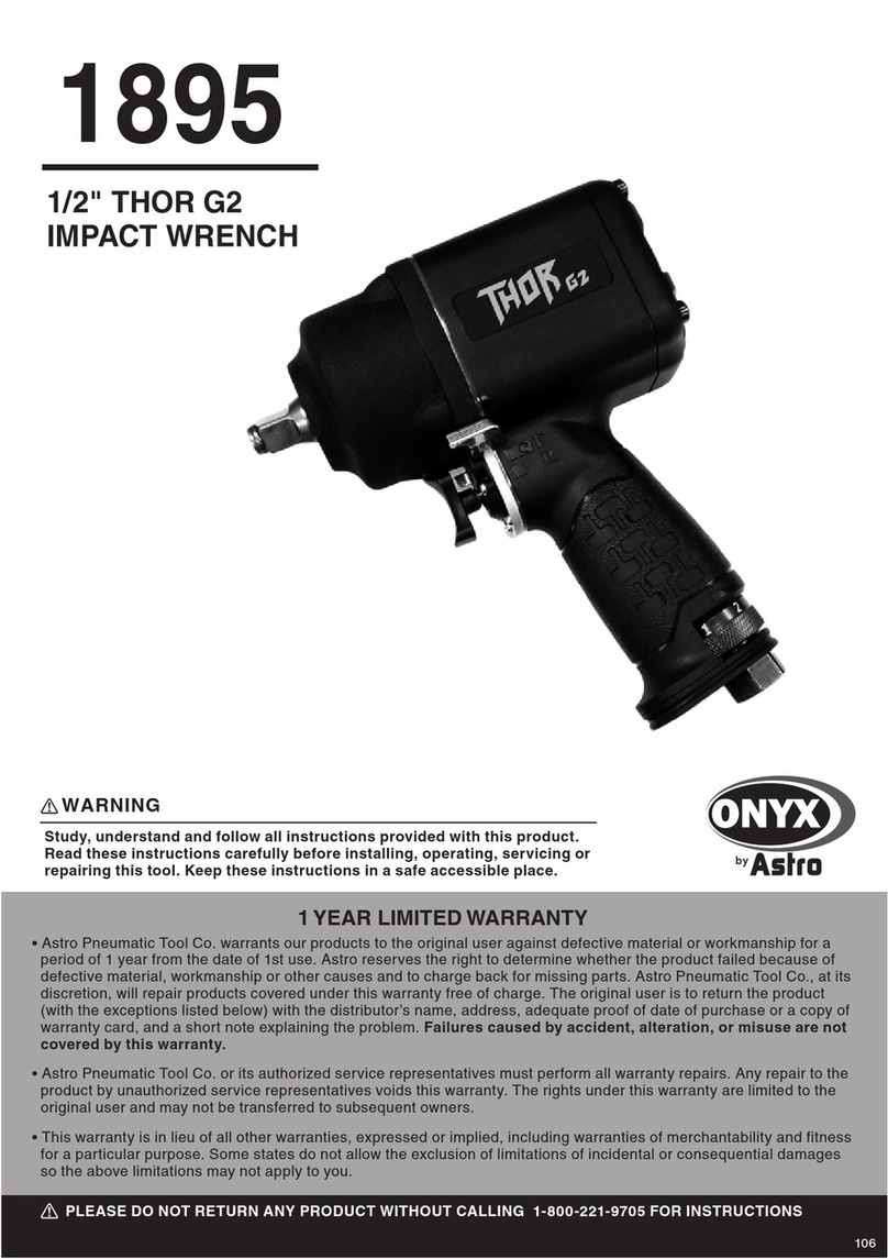 ASTRO ONYX THOR 1895 manual