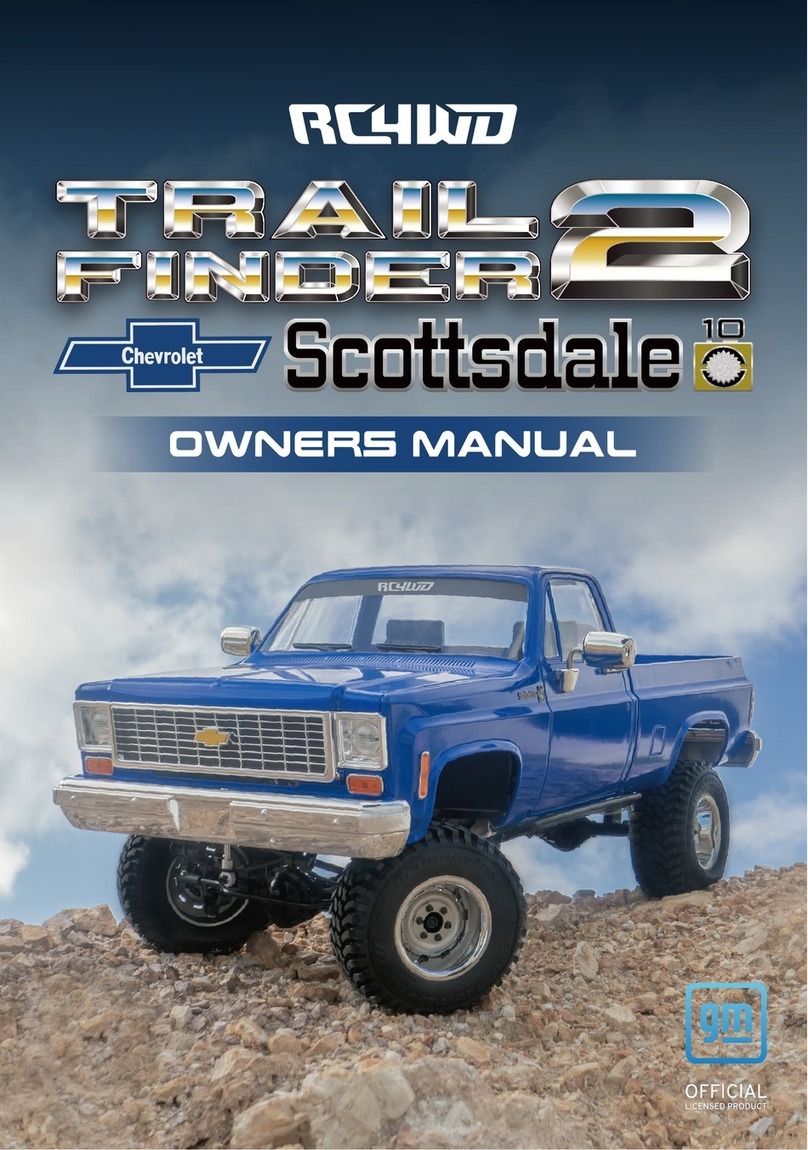 RC4WD TRAIL FINDER 2 CHEVROLET K10 SCOTTSDALE owner's manual