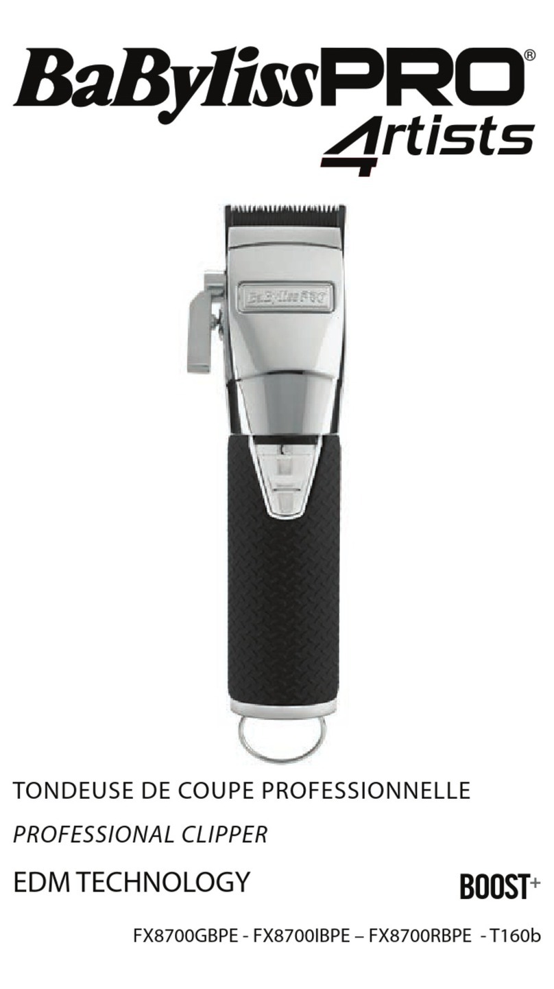 BaByliss PRO 4ARTISTS FX8700GBPE manual