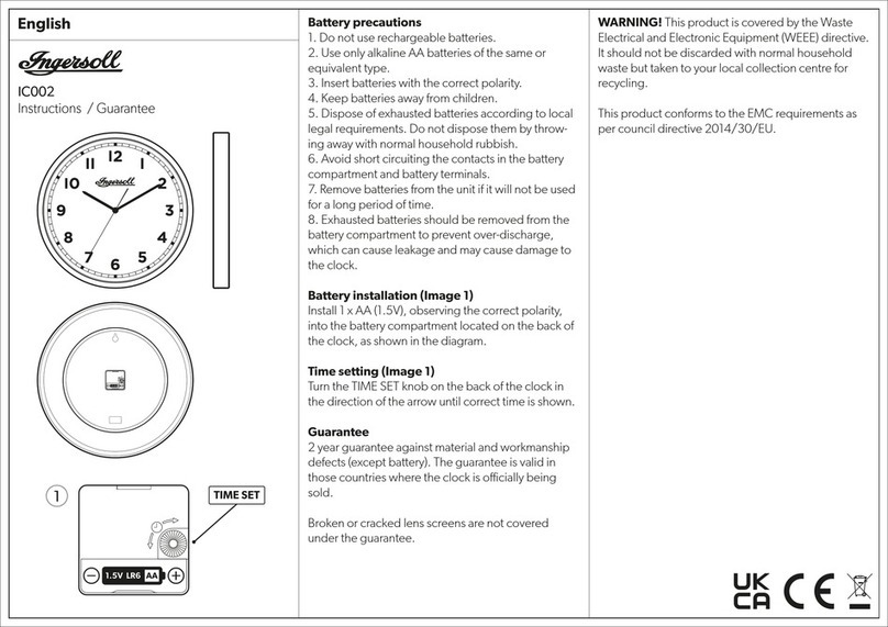 Ingersoll IC002 instructions