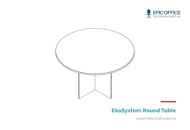 Epic Office Furniture EkoSystem User manual Epic Office Furniture EkoSystem User manual