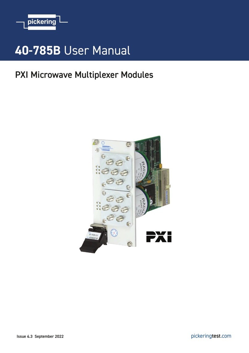 Pickering PXI 40-785B User manual