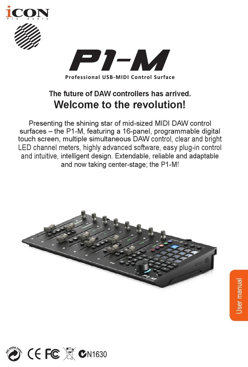 ICON P1-M user manual