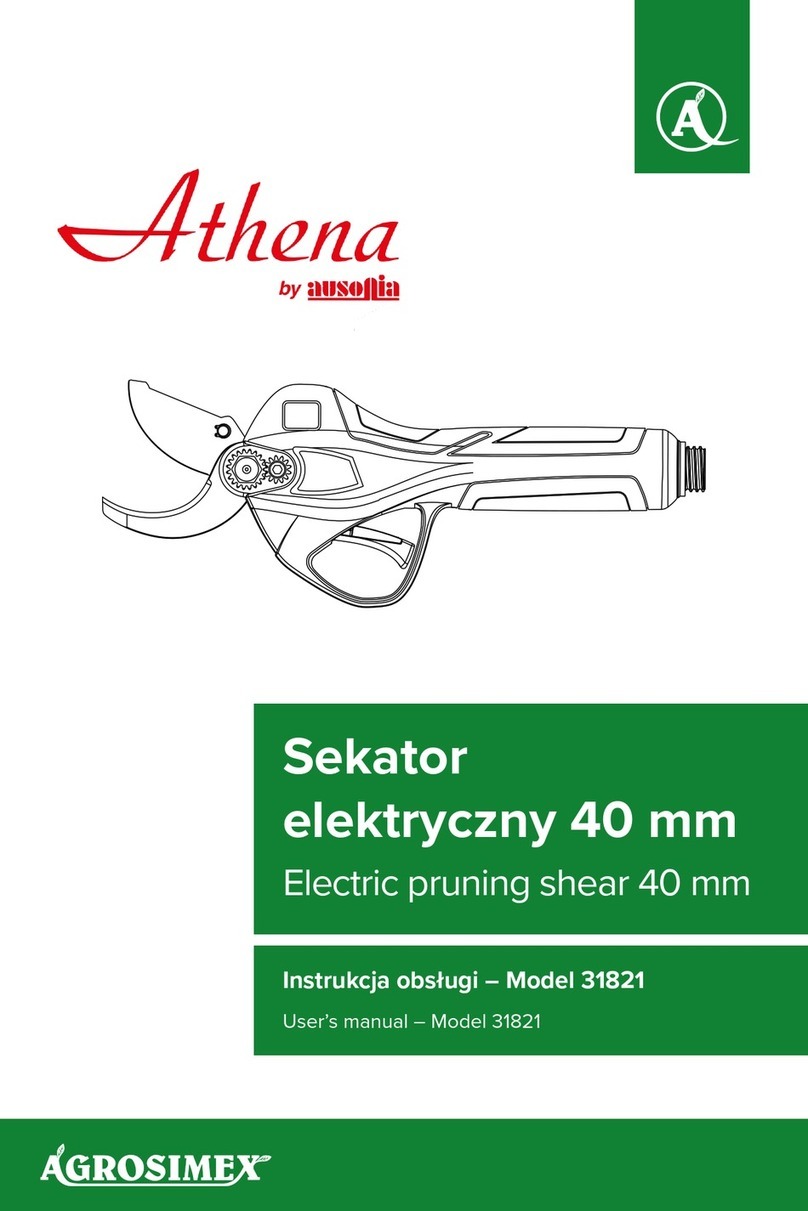Ausonia AGROSIMEX Athena 31821 user manual