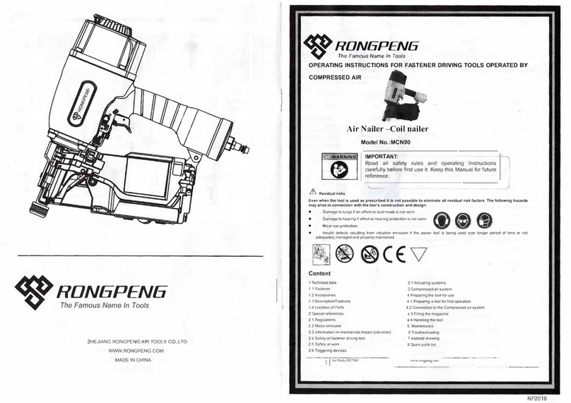 Rongpeng MCN90 operating instructions