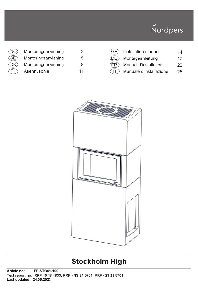 Nordpeis Stockholm High User manual