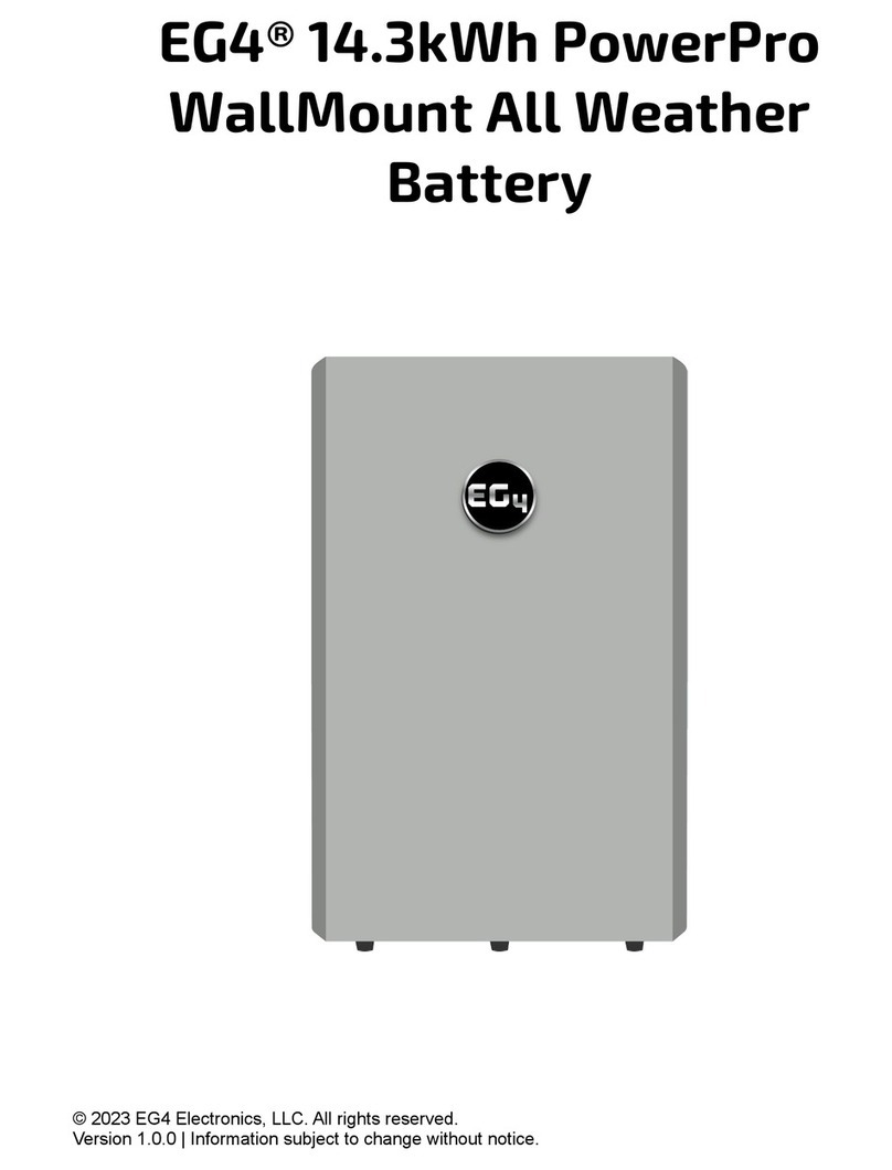 EG4 14.3kWh PowerPro WallMount All Weather... manual
