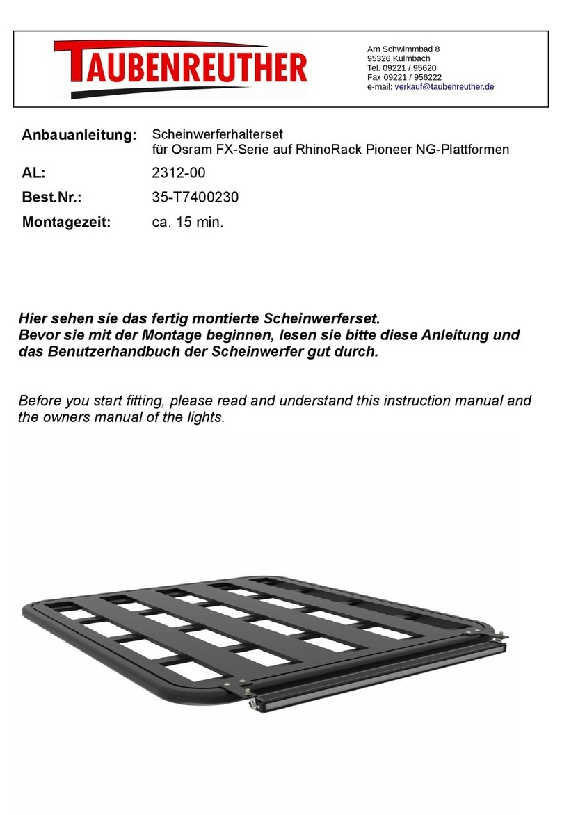 TAUBENREUTHER 35-T7400230 manual